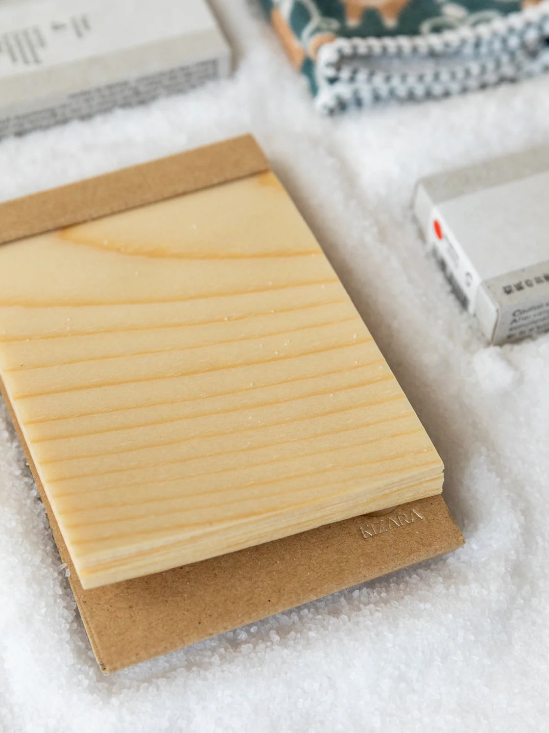 Kizara Wood Memo Pad